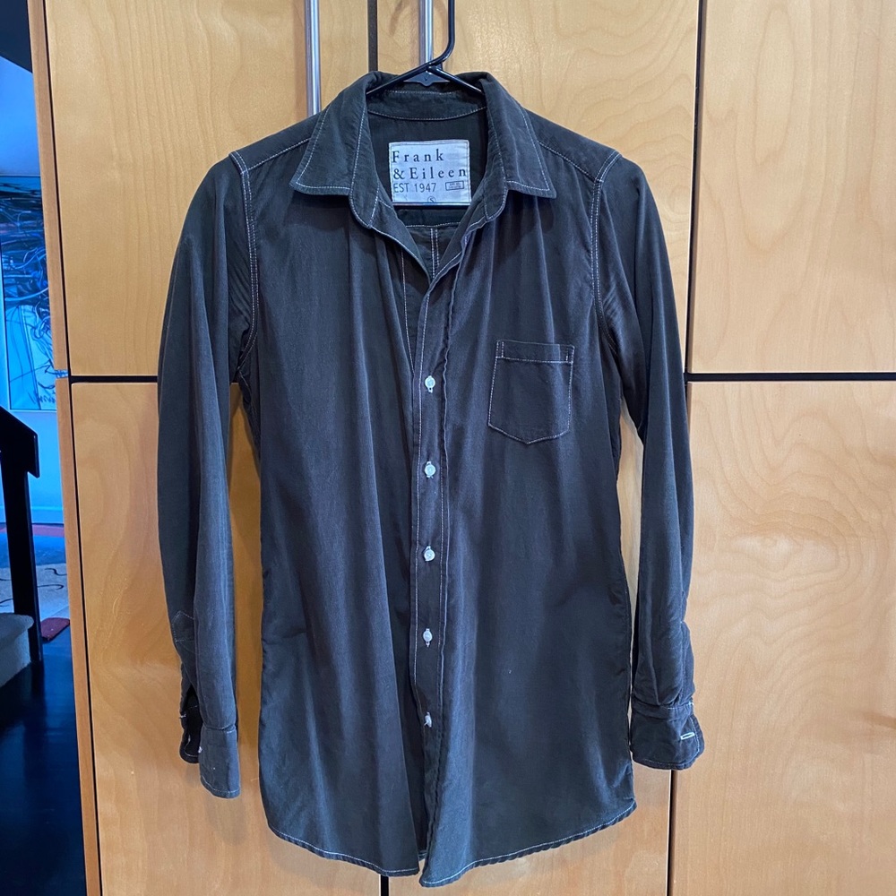 Frank & Eileen corduroy button down shirt